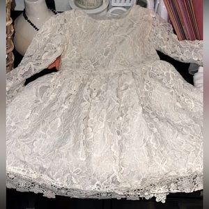 Ruffled toddler dress